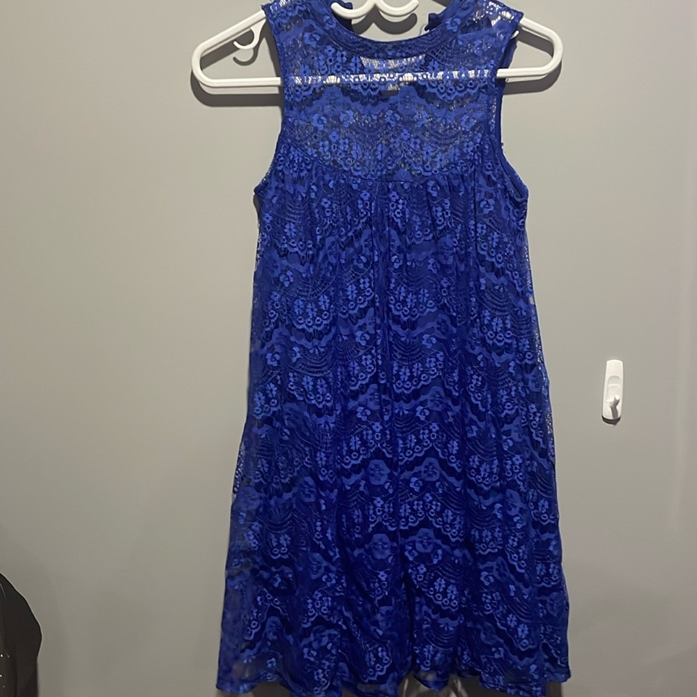 Rebellion blue dress size small - Picture 1 of 4